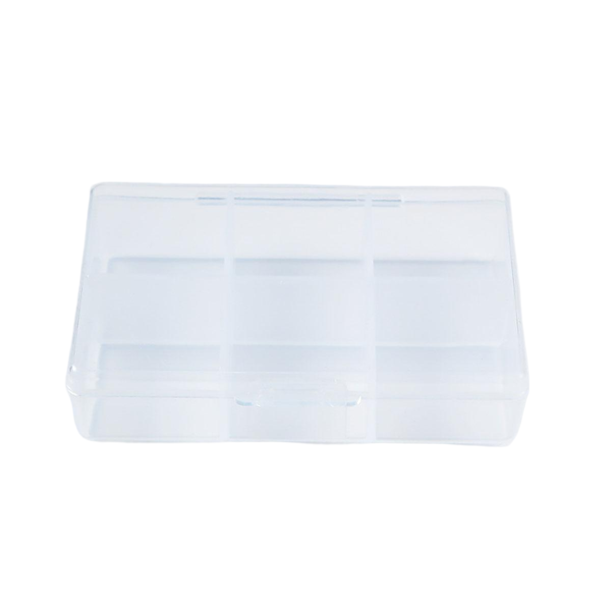 6-Compartment Clear Pill Organizer
