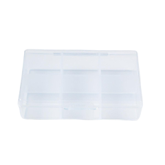 6-Compartment Clear Pill Organizer