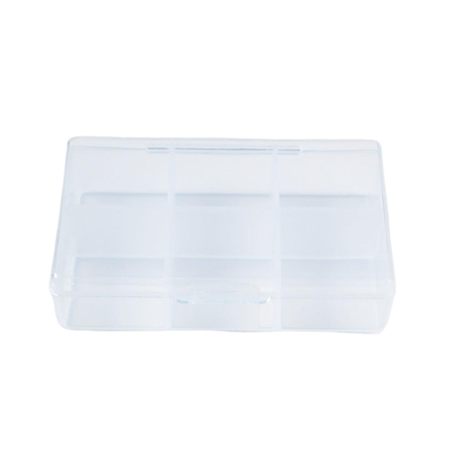 6-Compartment Clear Pill Organizer