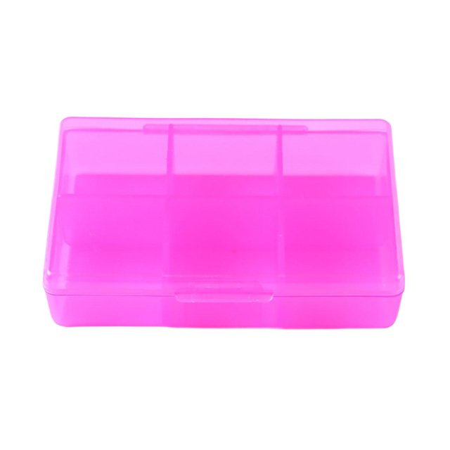 6-Compartment Clear Pill Organizer