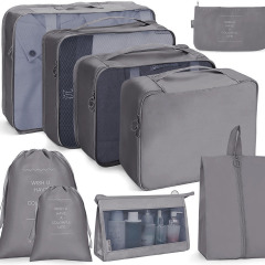 9-Piece Travel Packing Organizer Set