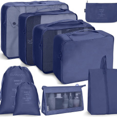 9-Piece Travel Packing Organizer Set