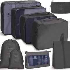 9-Piece Travel Packing Organizer Set