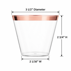 9 Oz Plastic Party Cups