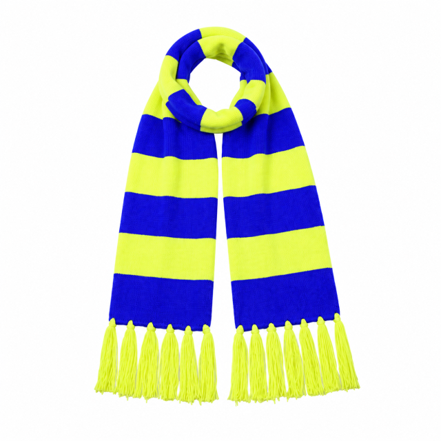 Acrylic Spandex Knit Christmas Tassel Scarf