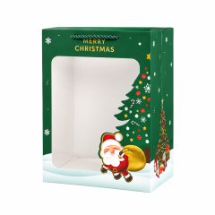 Christmas Cardstock Gift Tote Bag