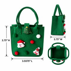 Christmas Felt Candy Gift Tote Bag