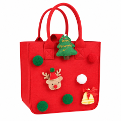 Christmas Felt Candy Gift Tote Bag
