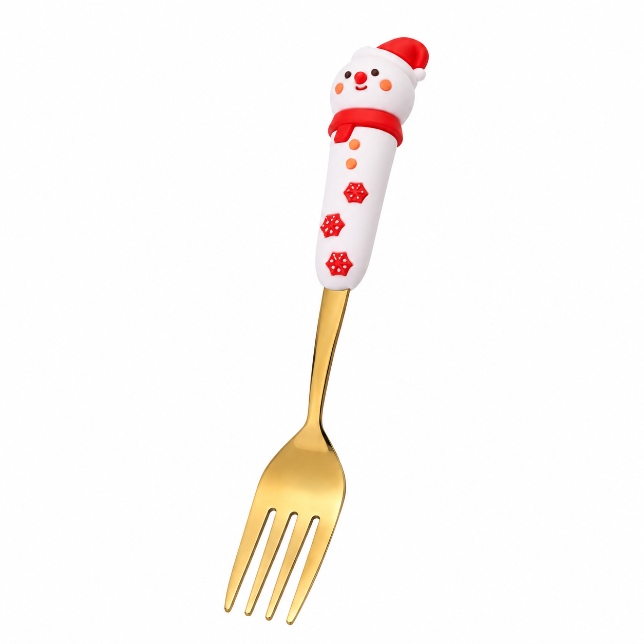 Christmas Stainless Steel Spoon And Fork Set