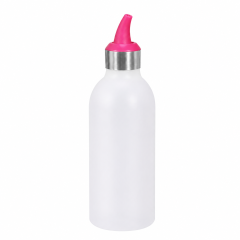 Curved Nozzle Salad Dressing Squeeze Bottle