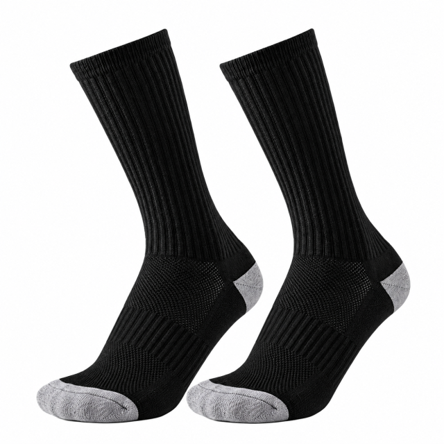 Cushioned Combed Cotton Sports Socks