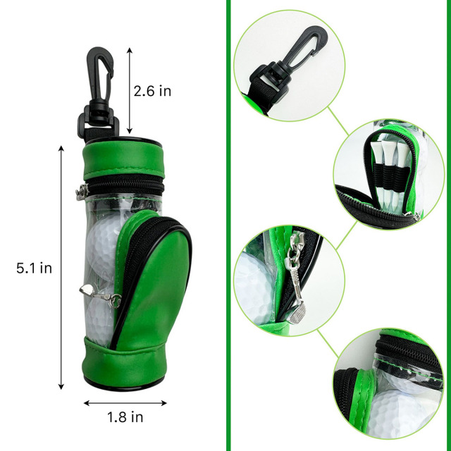 Custom Golf Ball Holder Bag