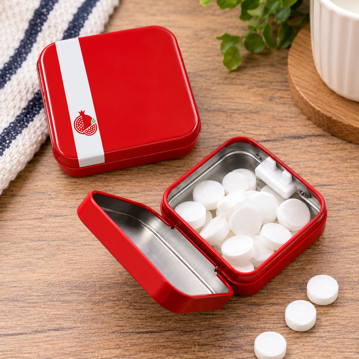 Custom Metal Candy Tin Container