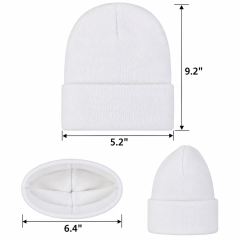Custom Nylon Knit Beanie