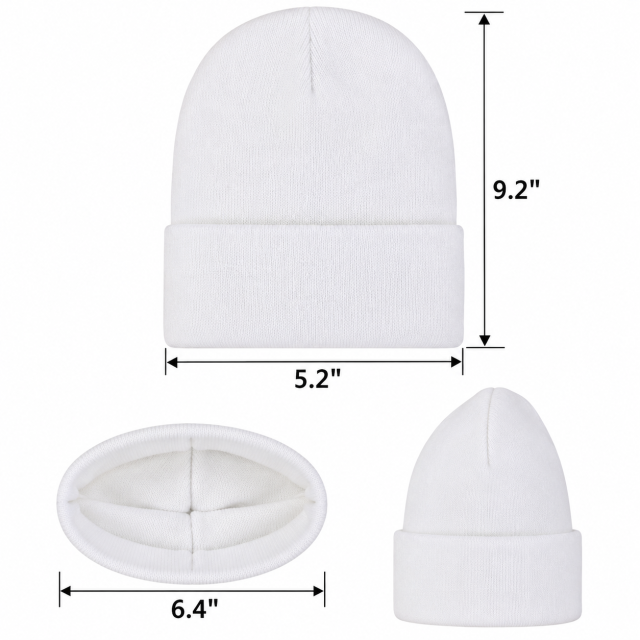 Custom Nylon Knit Beanie