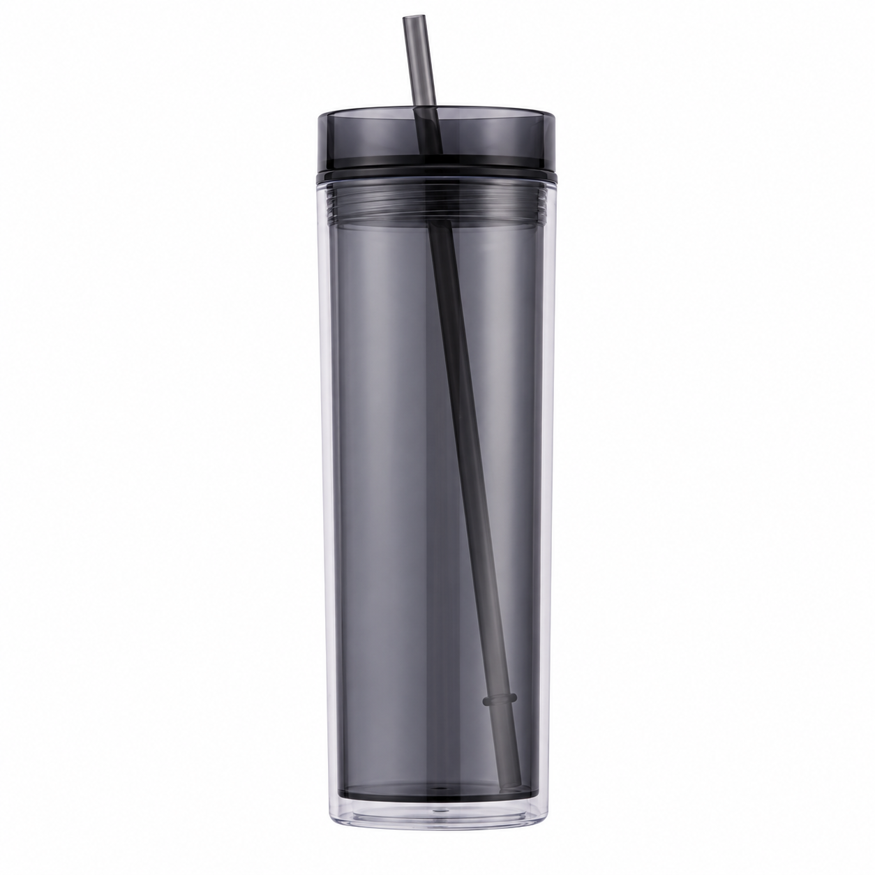 Double Wall PS Straw Tumbler
