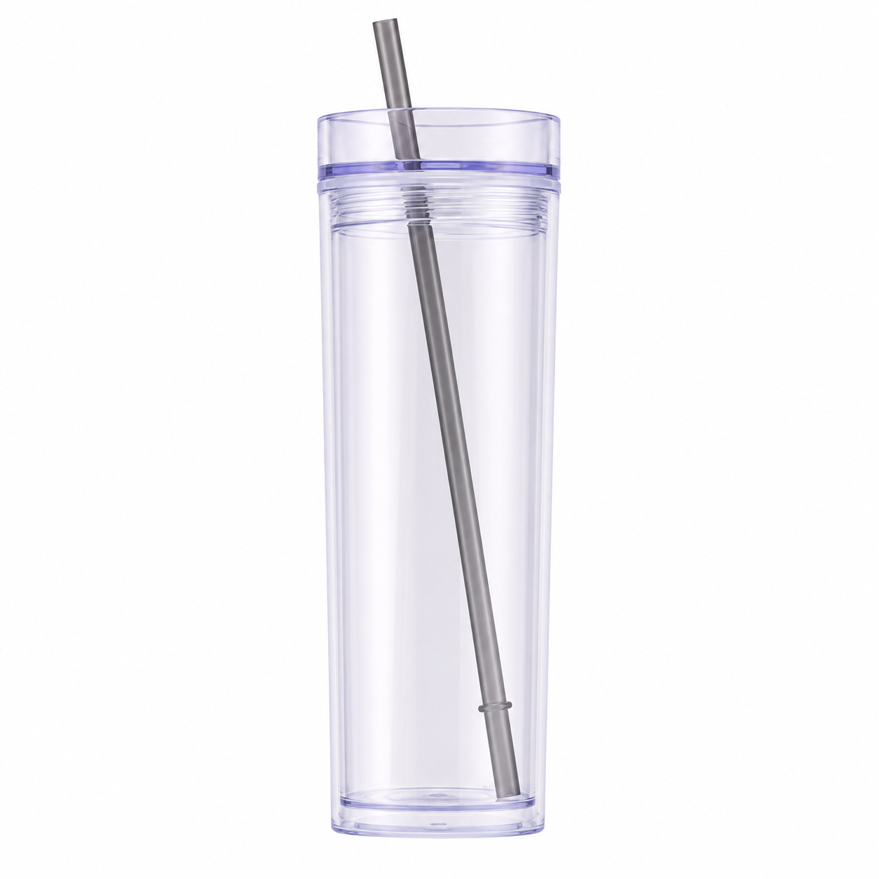 Double Wall PS Straw Tumbler