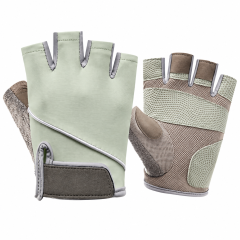 Fingerless Sports Fitness Training Gloves