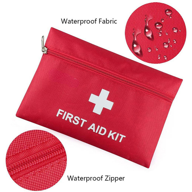 First Aid Set Including 12 Waterproof Items