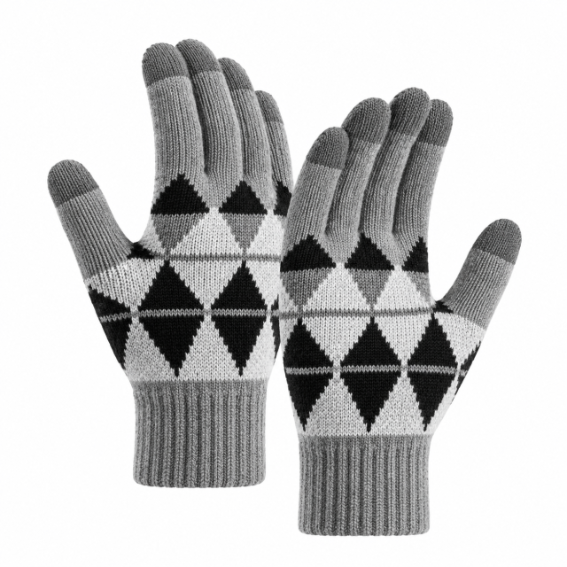 Fleece Lined Touchscreen Cycling Winter Gloves