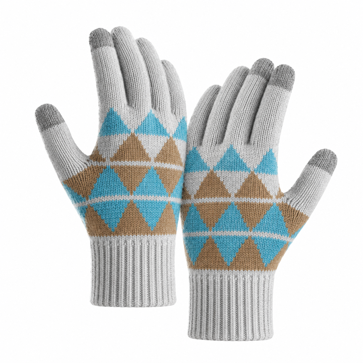 Fleece Lined Touchscreen Cycling Winter Gloves