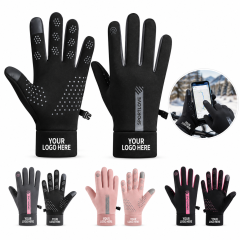 Fleece Lined Waterproof Touchscreen Sports Gloves