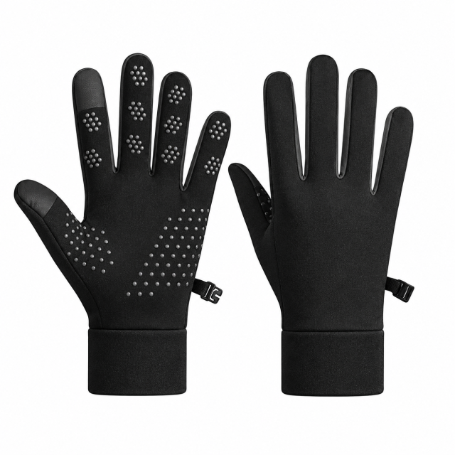 Fleece Lined Waterproof Touchscreen Sports Gloves
