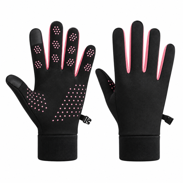Fleece Lined Waterproof Touchscreen Sports Gloves