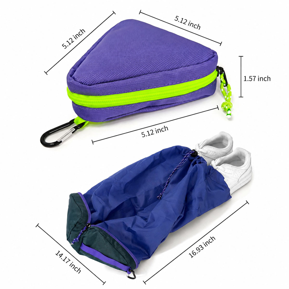 Foldable Travel Shoe Storage Bag