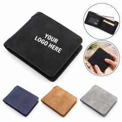Geometric PU Multi Card Slot Wallet