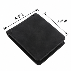 Geometric PU Multi Card Slot Wallet
