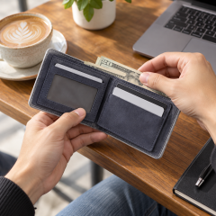 Geometric PU Multi Card Slot Wallet