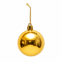 Glossy Plastic Christmas Ball Ornament