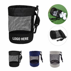 Golf Ball Drawstring Pouch