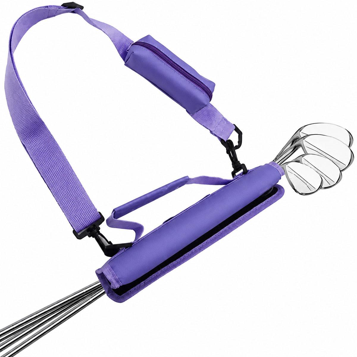 Golf Club Bag with Ball Pouch