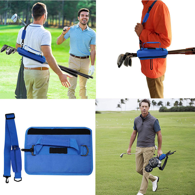 Golf Club Bag with Ball Pouch