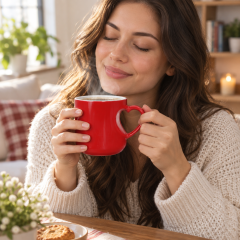 Heat Activated Color Changing Ceramic Mug