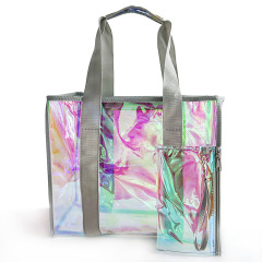 Iridescent Clear Tote Bag