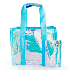 Iridescent Clear Tote Bag