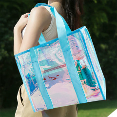 Iridescent Clear Tote Bag