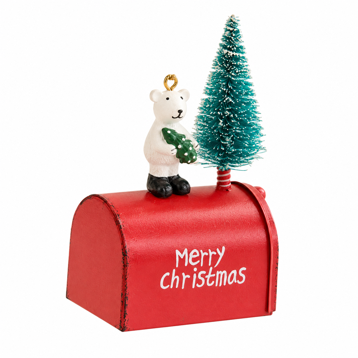 Iron Christmas Mailbox Ornament