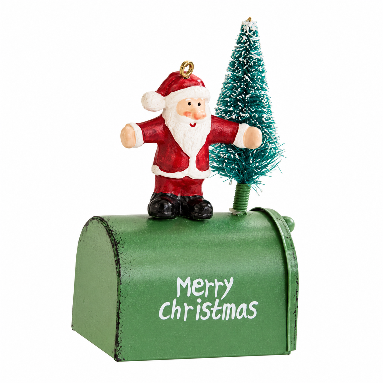 Iron Christmas Mailbox Ornament