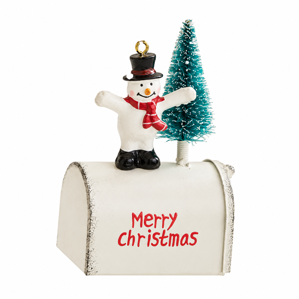 Iron Christmas Mailbox Ornament