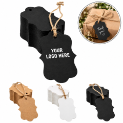 Kraft Paper Gift Tags with Prepunched Hole