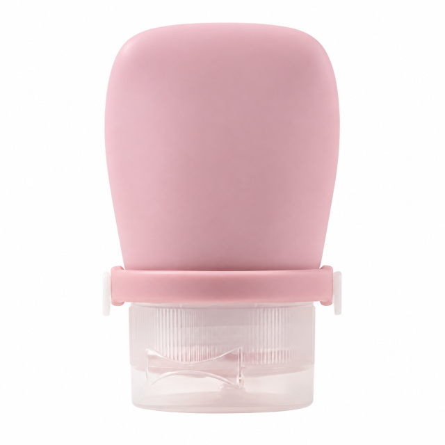 Leak-Resistant Silicone Travel Toiletry Dispenser Bottle