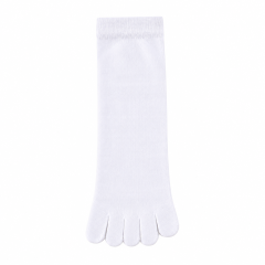 Mens Five Toe Cotton Blend Socks