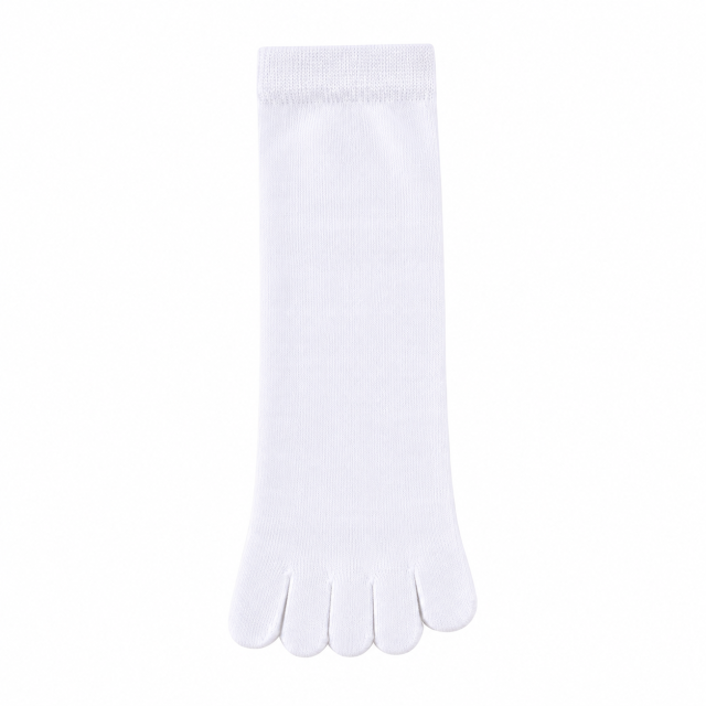 Mens Five Toe Cotton Blend Socks