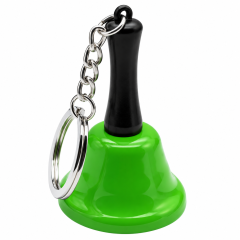 Metal Bell Keychain Charm