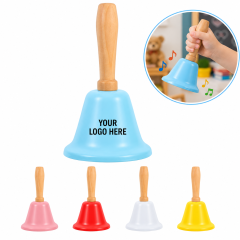 Metal Hand Bell with Ergonomic Handle