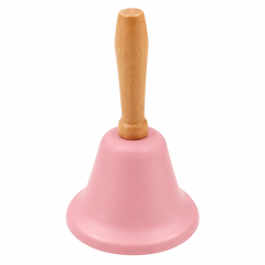 Metal Hand Bell with Ergonomic Handle